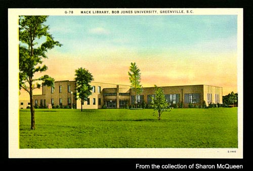 Greenville Bob Jones Univ Mack